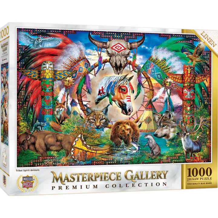 Masterpiece Gallery - Tribal Spirit Animals, Ciro Marchetti (1000pcs)