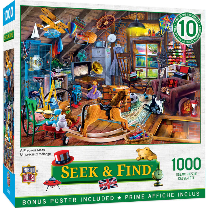 Chercher et trouver - un désordre précieux (1000pcs)