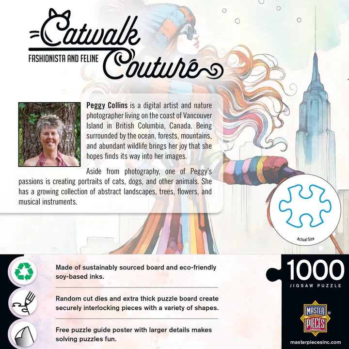 Catwalk Couture - Fashionista et Feline, Peggy Collins (1000pcs)