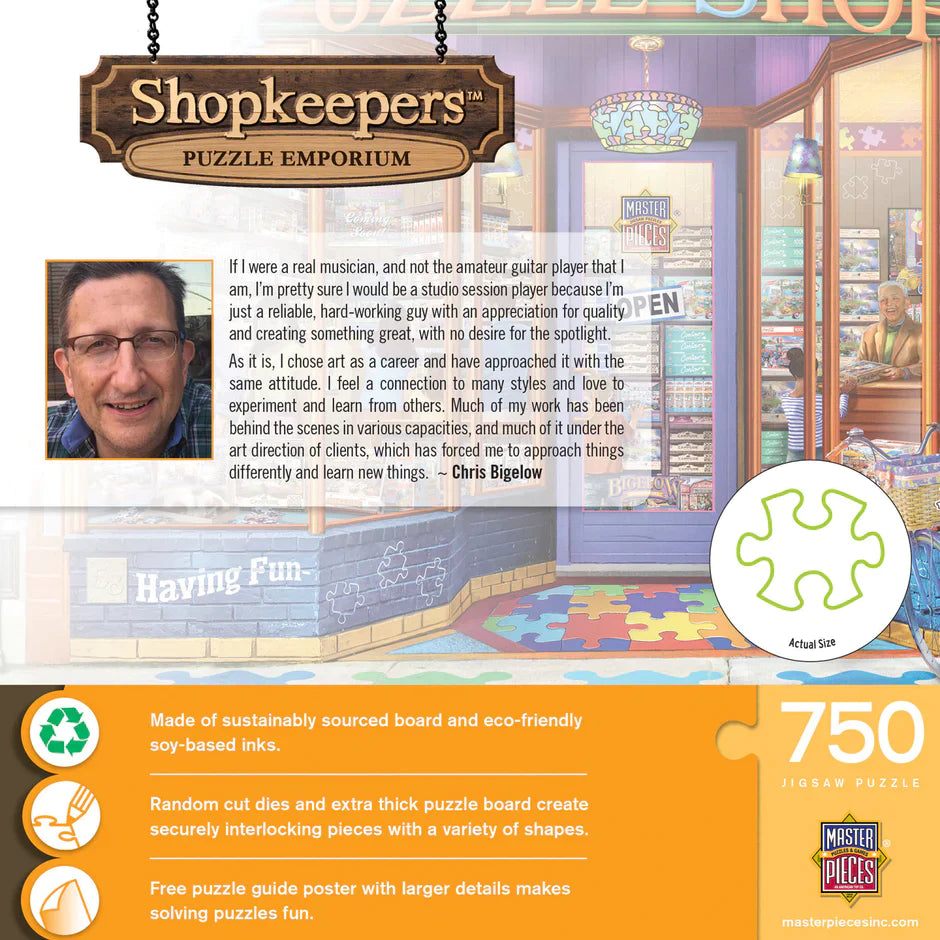 DMG Shopkeepers - Puzzle Emporium (750pcs) (DAMAGED BOX)
