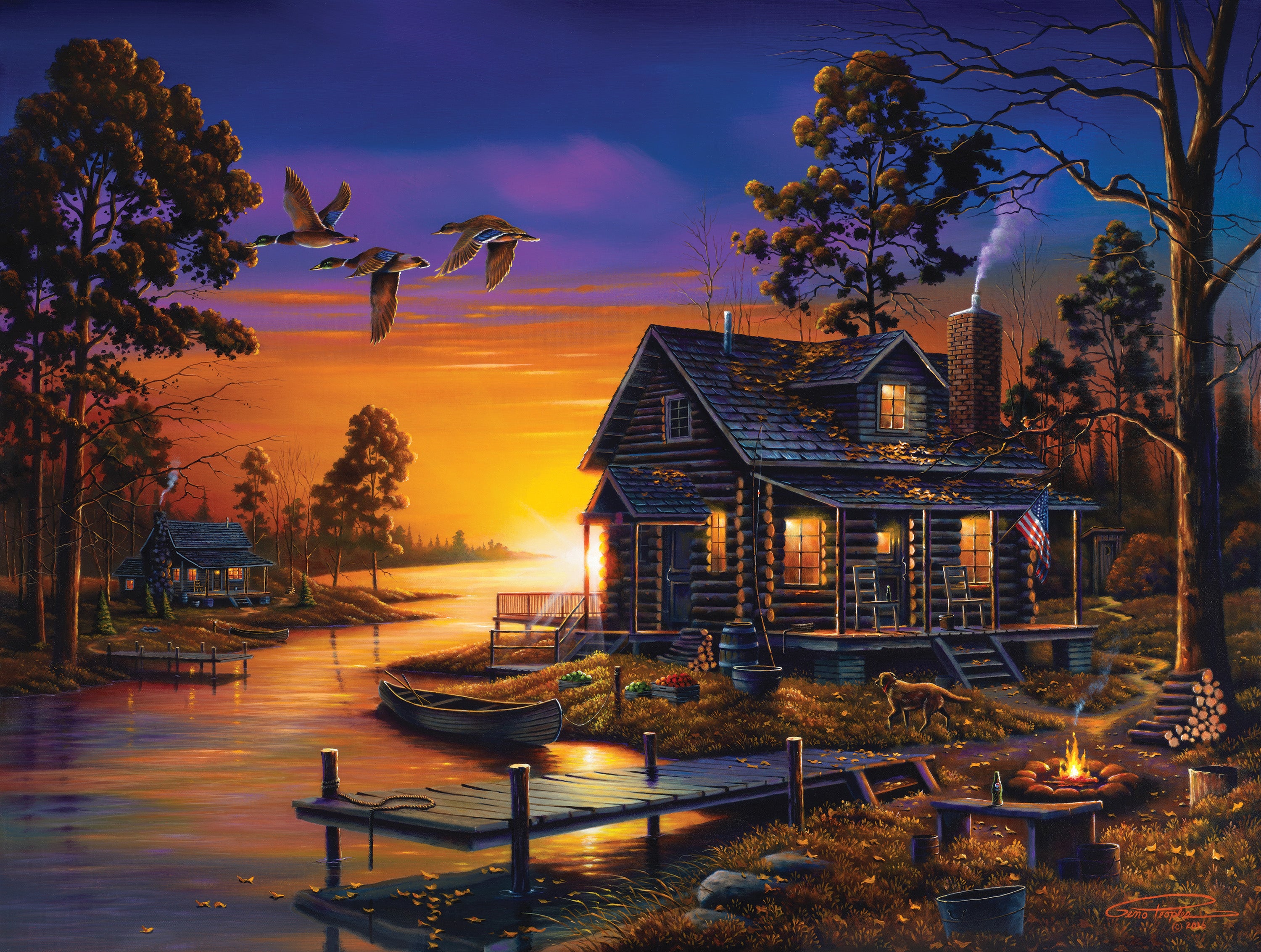 Collection de camping - Retreat confortable, Geno Peoples (550pcs)