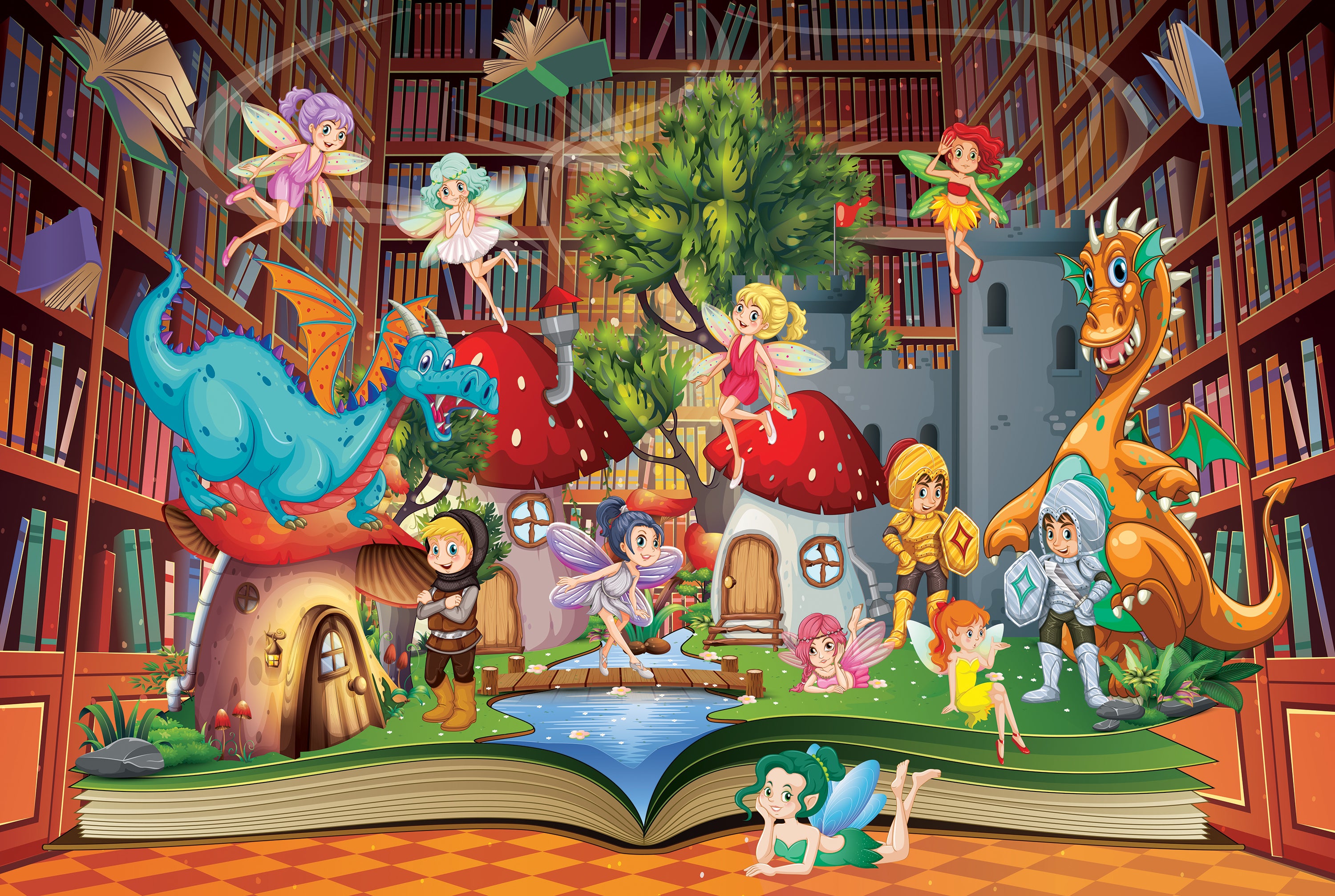 Éducation - Imaginons (48pcs Puzzle)