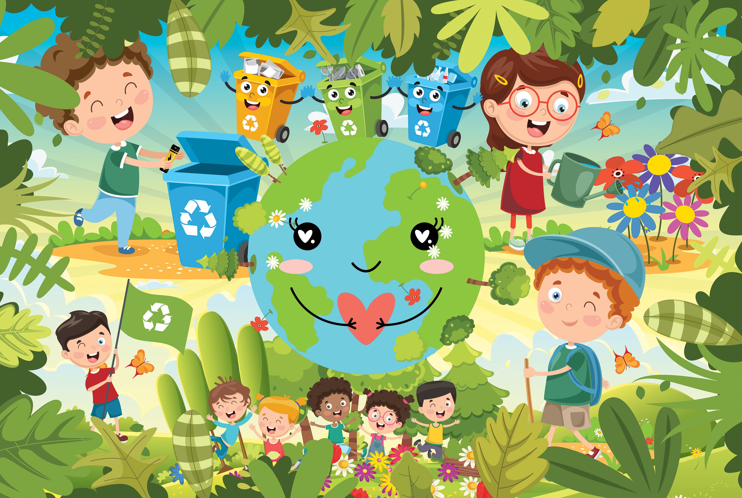 Éducation - Recycler (48pcs Puzzle)