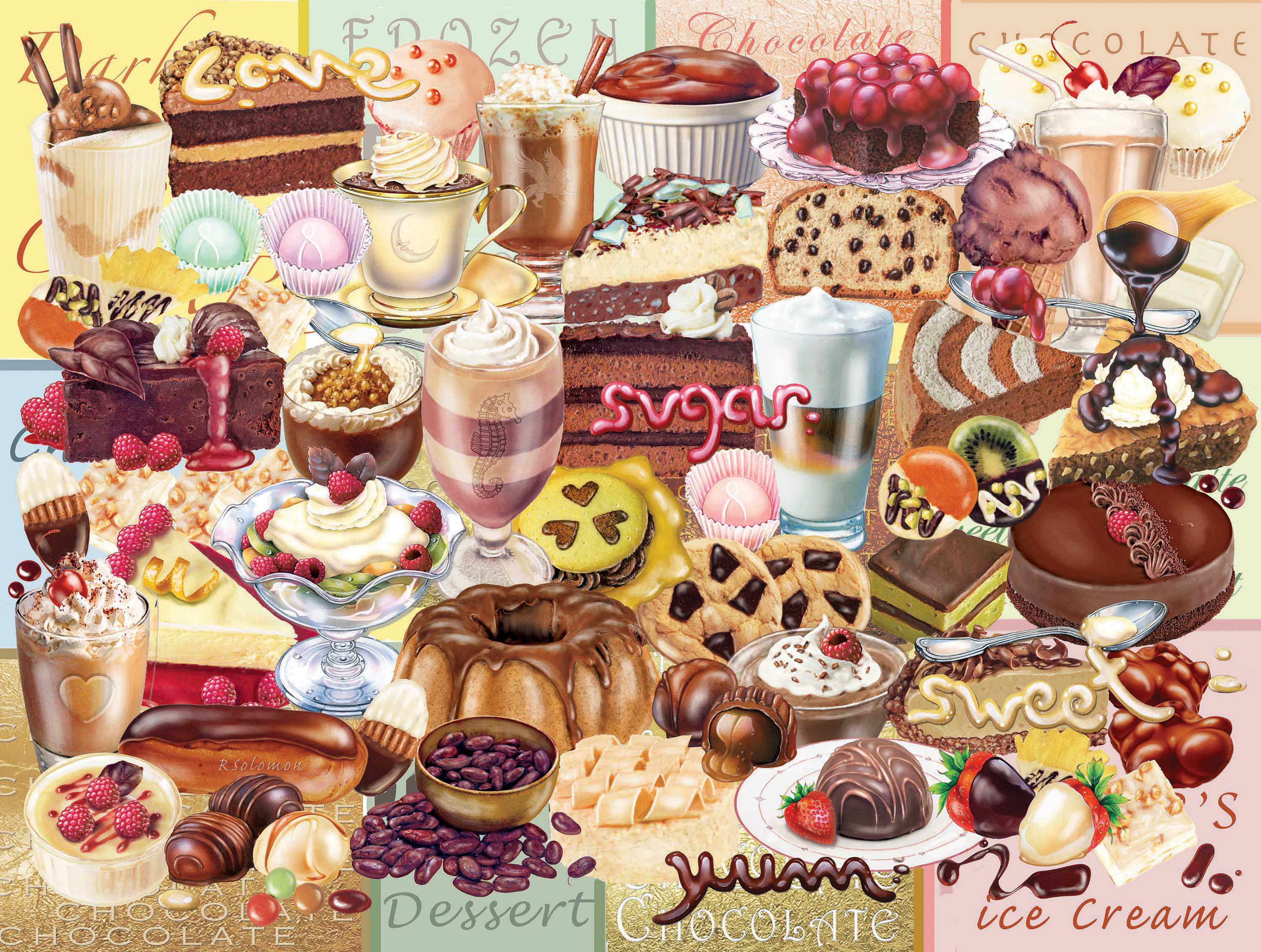 Chocolate, Rosiland Solomon (550pcs)