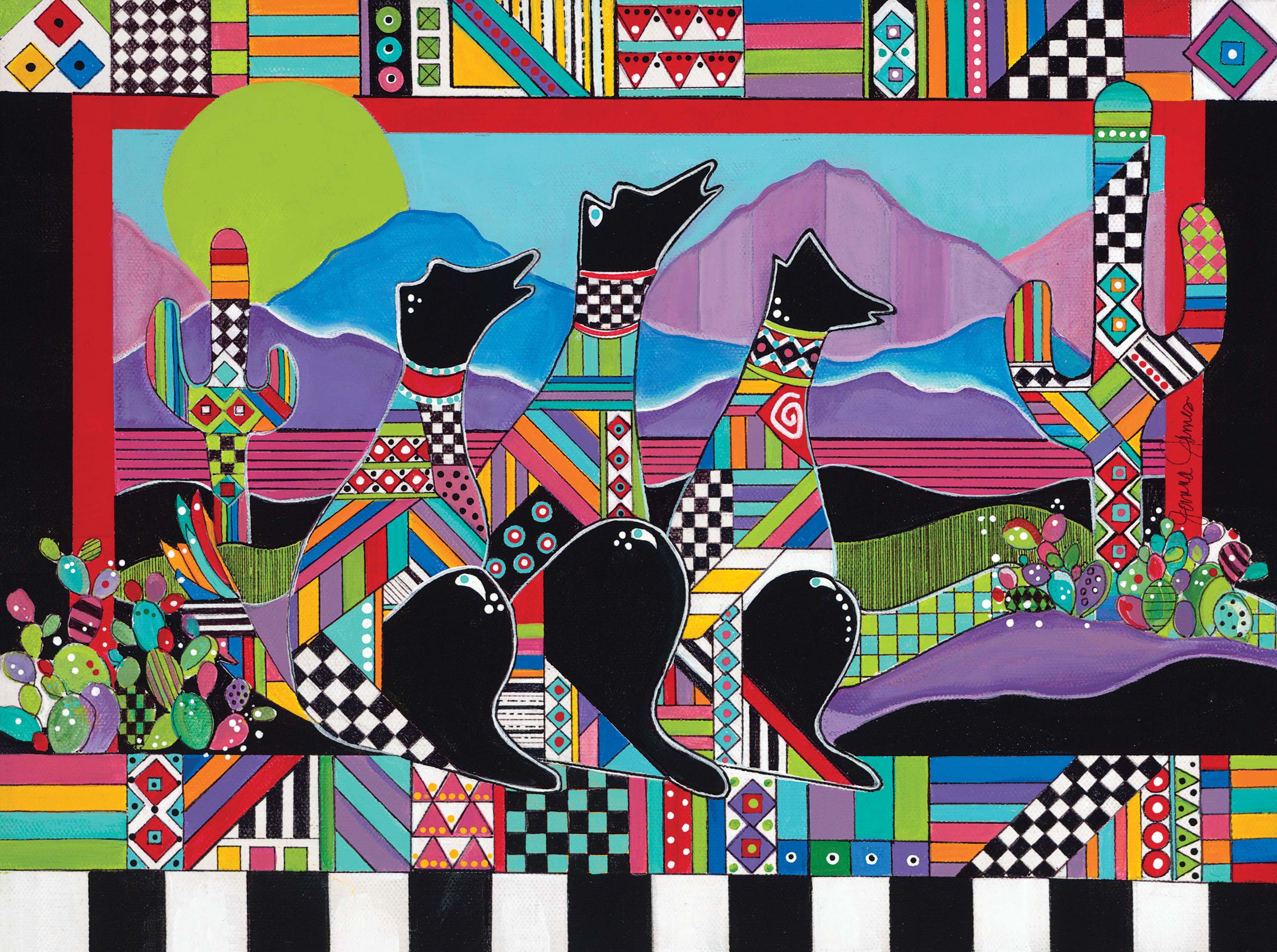 Desert Dawgs, Joanna James (1000pcs)