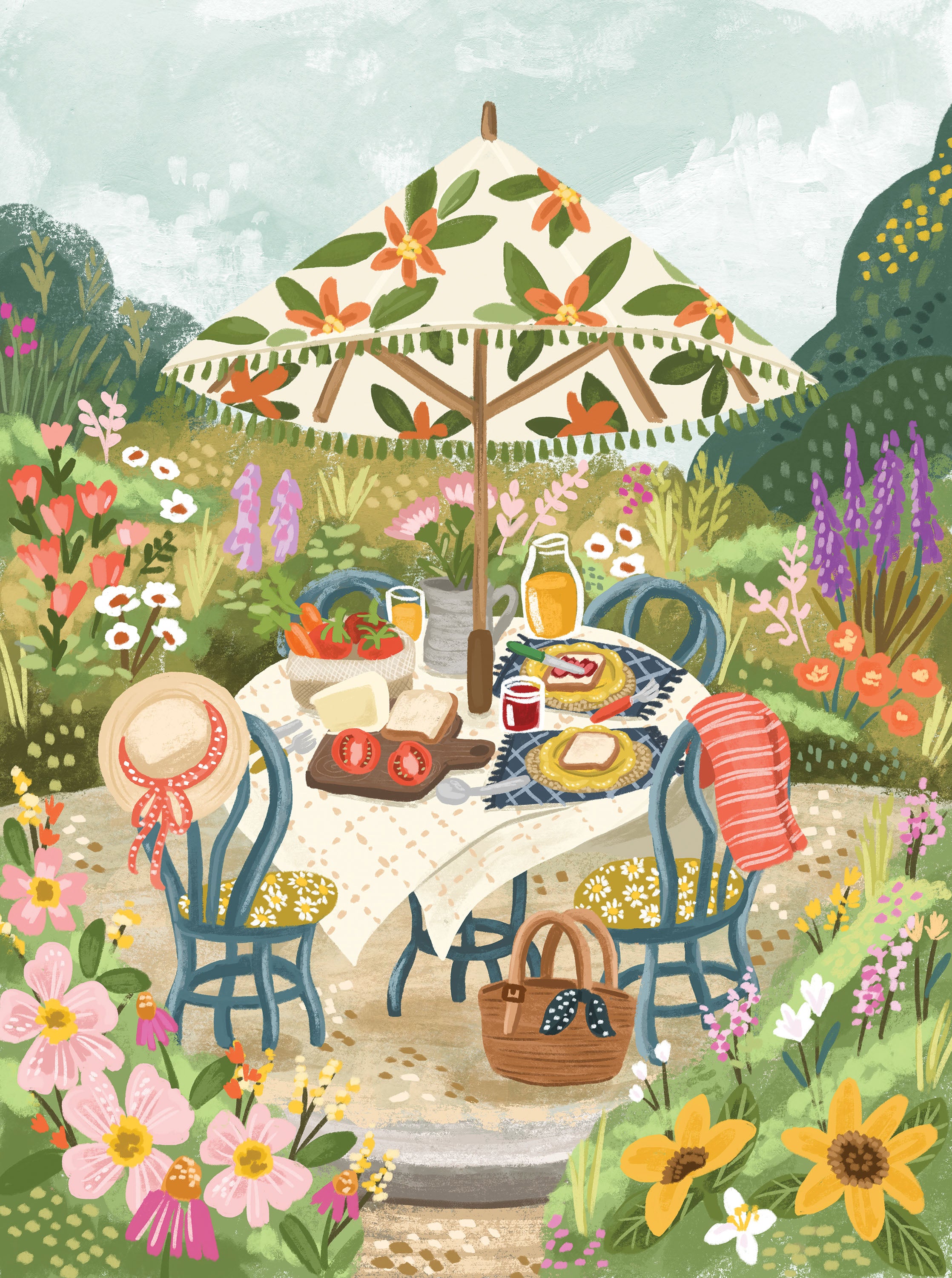 Paissier Mind - Patio Lunch, Olivia Gibbs (1000pcs)