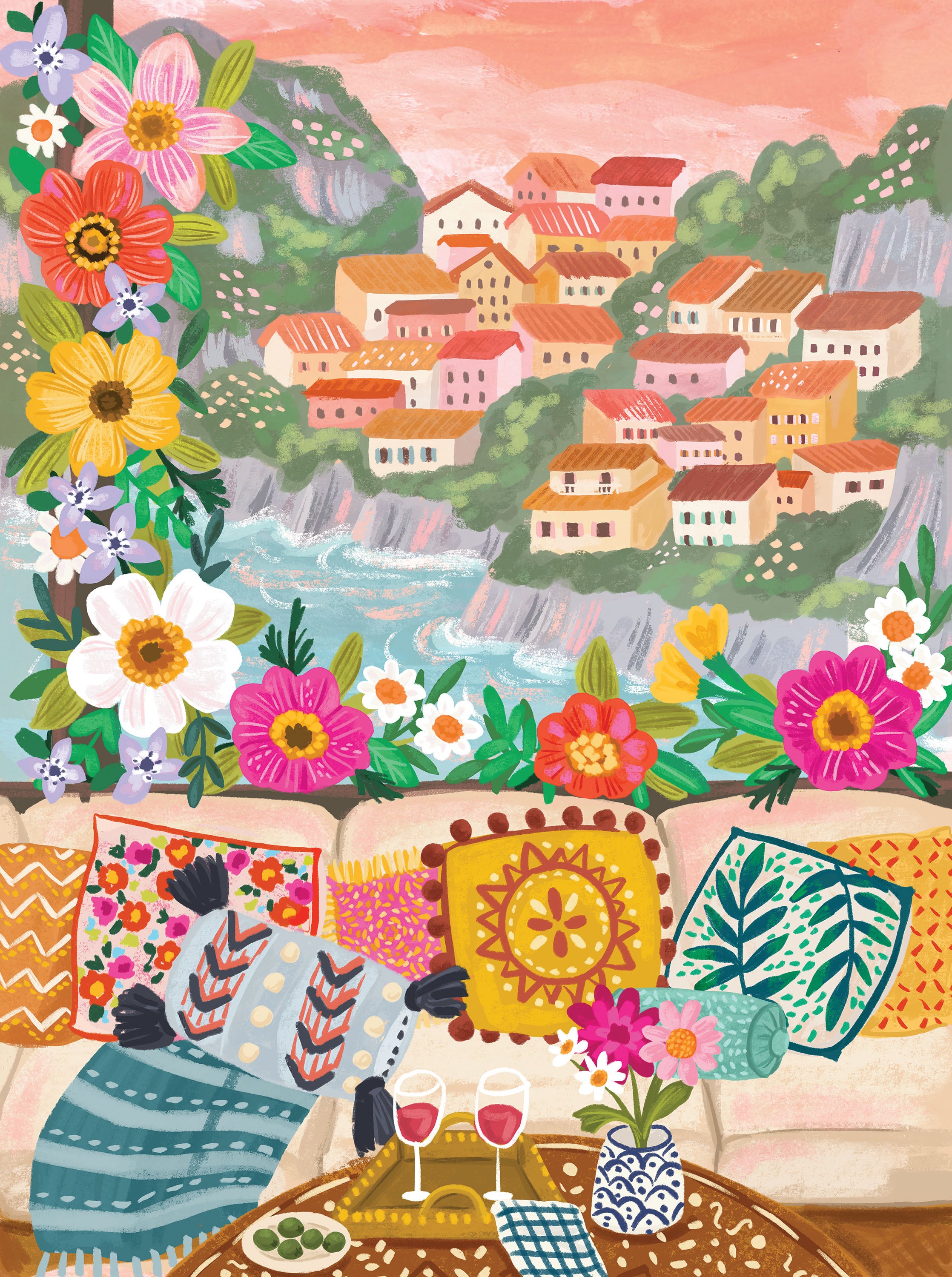 Pacifique esprit - lieu de vacances, Olivia Gibbs (1000pcs)