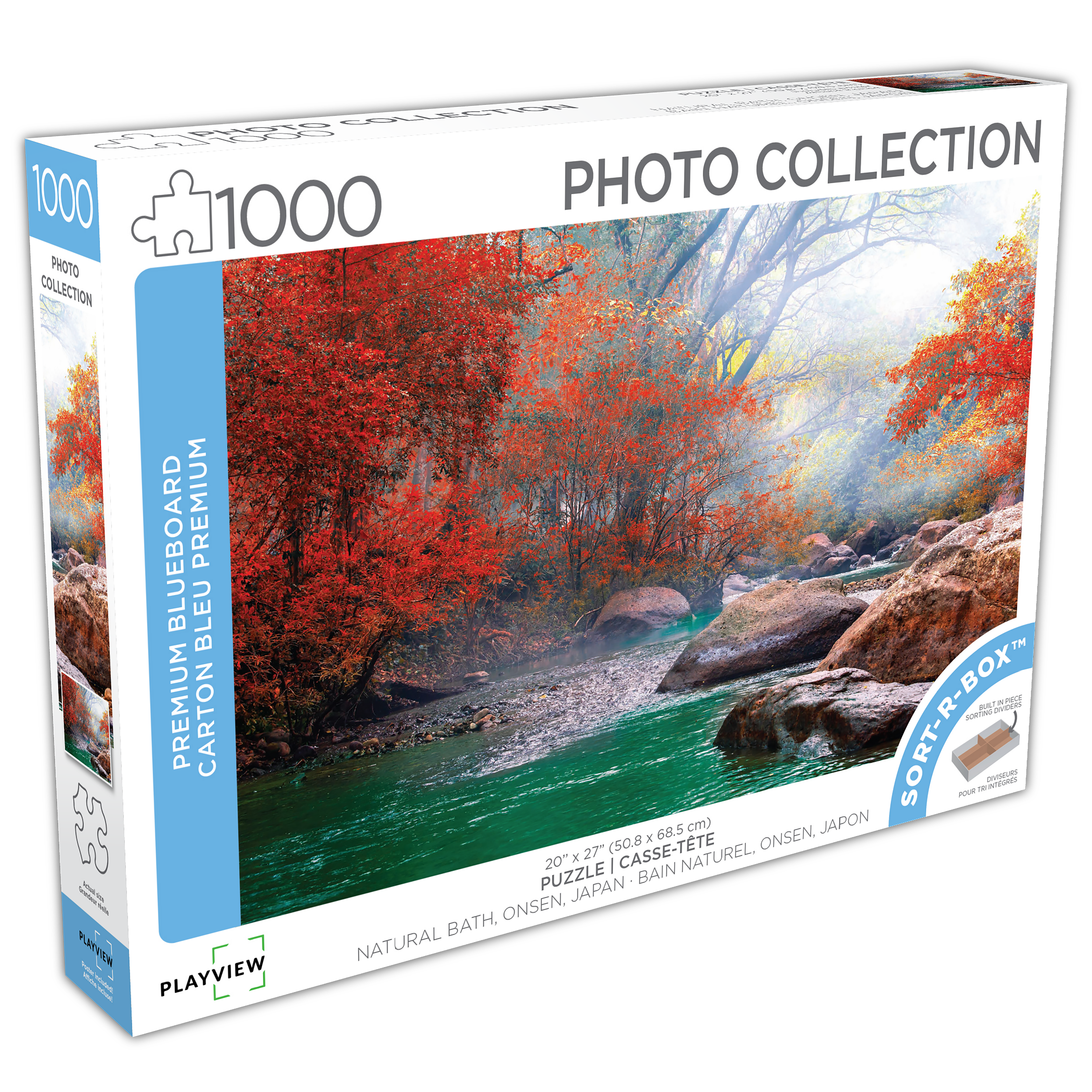 Natural Bath, Onsen, Japan (1000pcs)