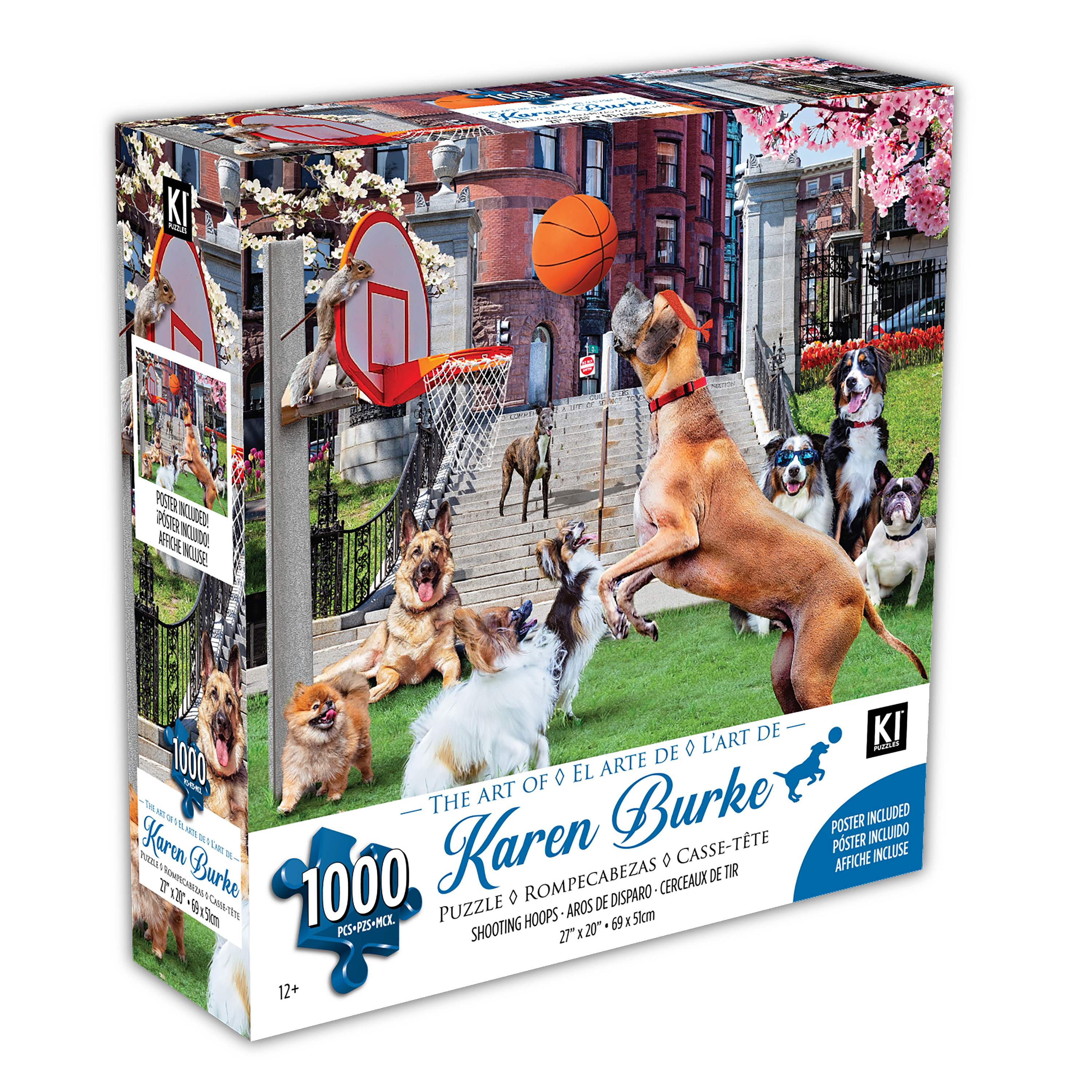Shooting Hoops, Karen Burke (1000pcs)