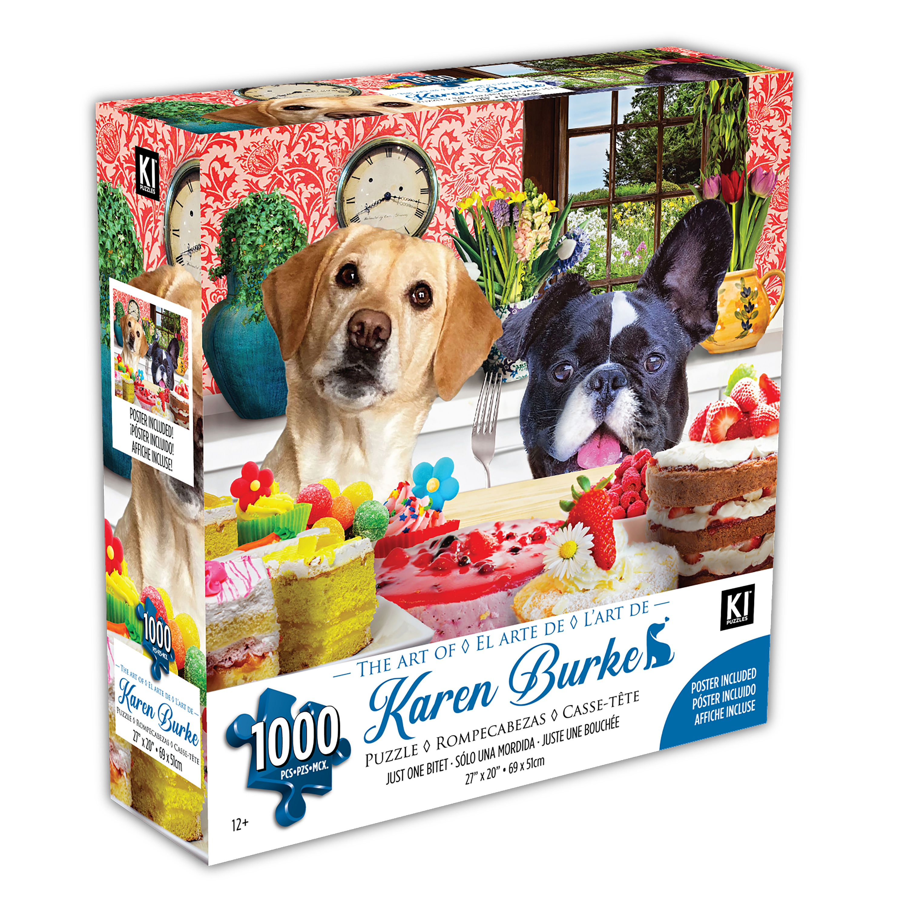PFG Just One Bite, Karen Burke (1000pcs) (Usage/Used - PUZZLES FOR GOOD)