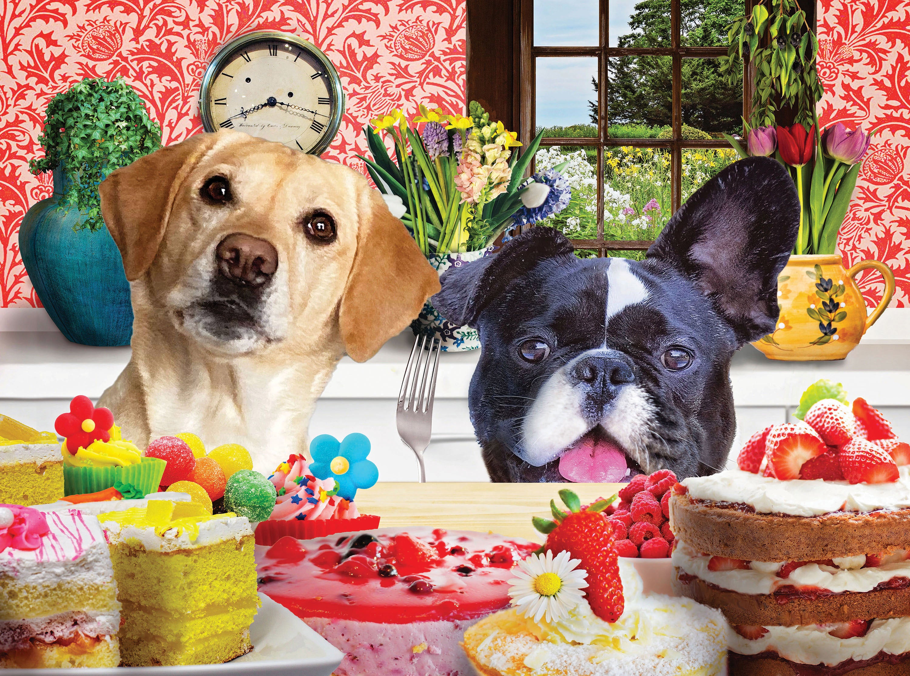 PFG Just One Bite, Karen Burke (1000pcs) (Usage/Used - PUZZLES FOR GOOD)