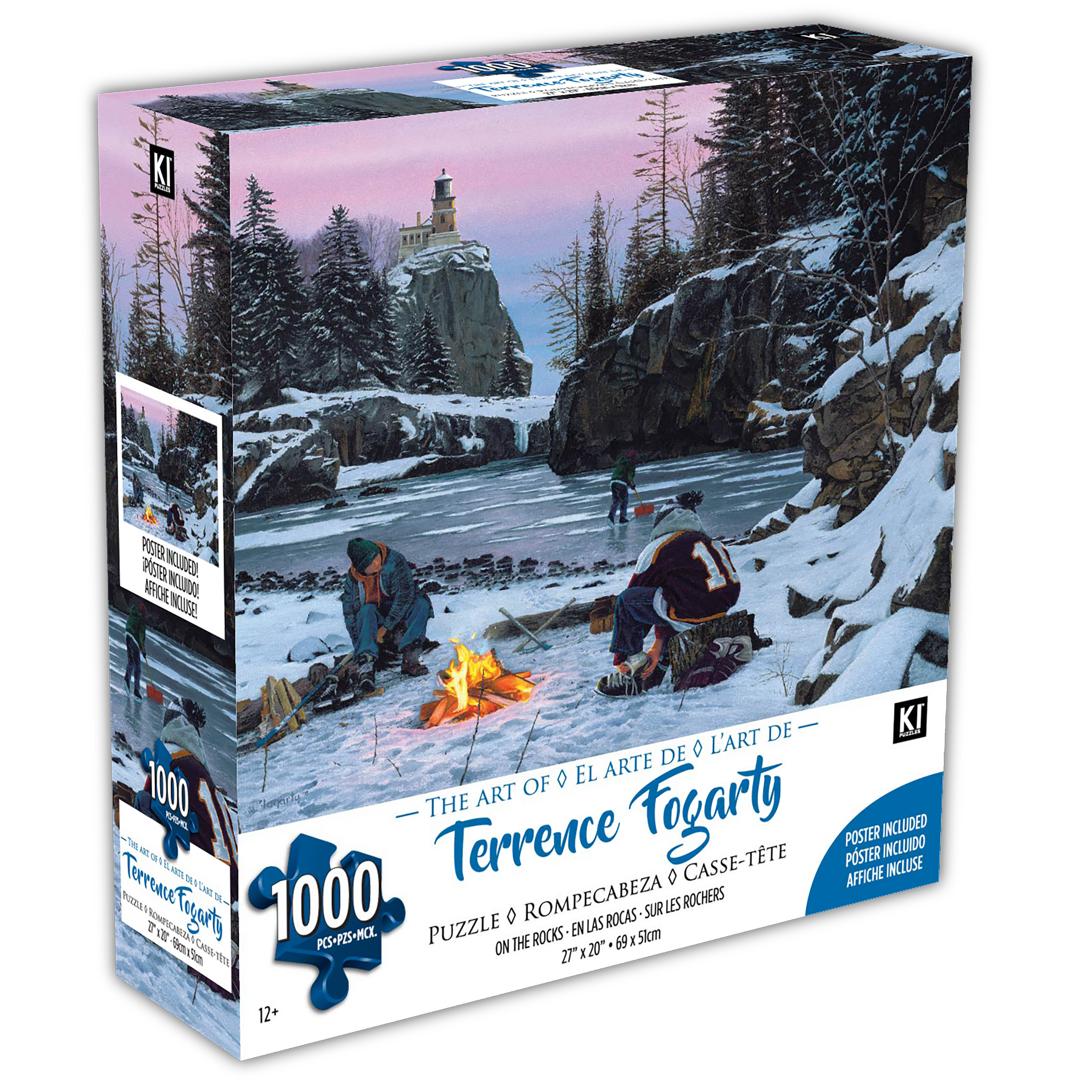 Sur les rochers, Terrence Fogarty (1000pcs)