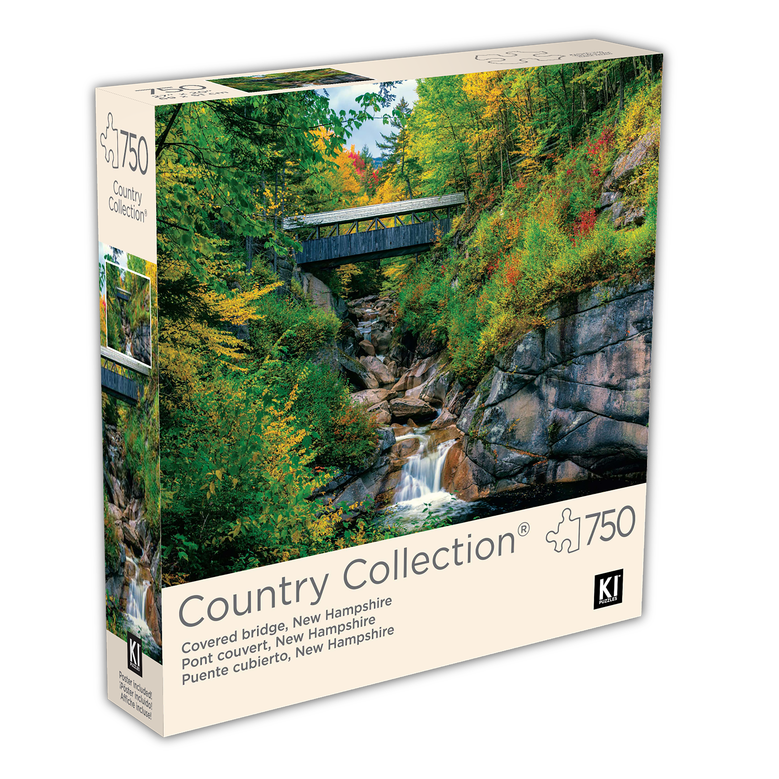 Country Collection - Covered Bridge, New Hampshire (750pcs)