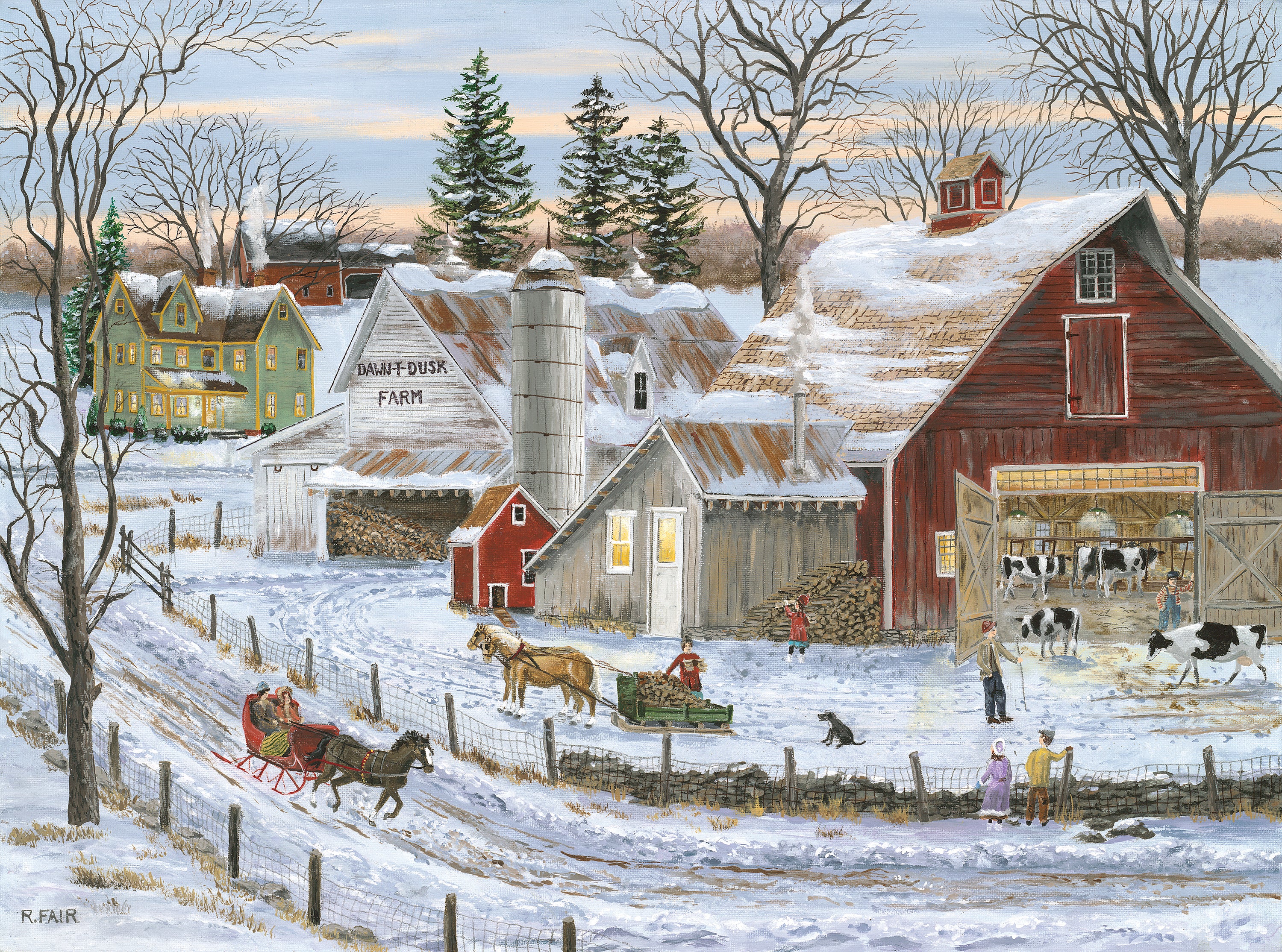 Country Collection - Dawn T Dusk Farm, Bob Fair (750pcs)
