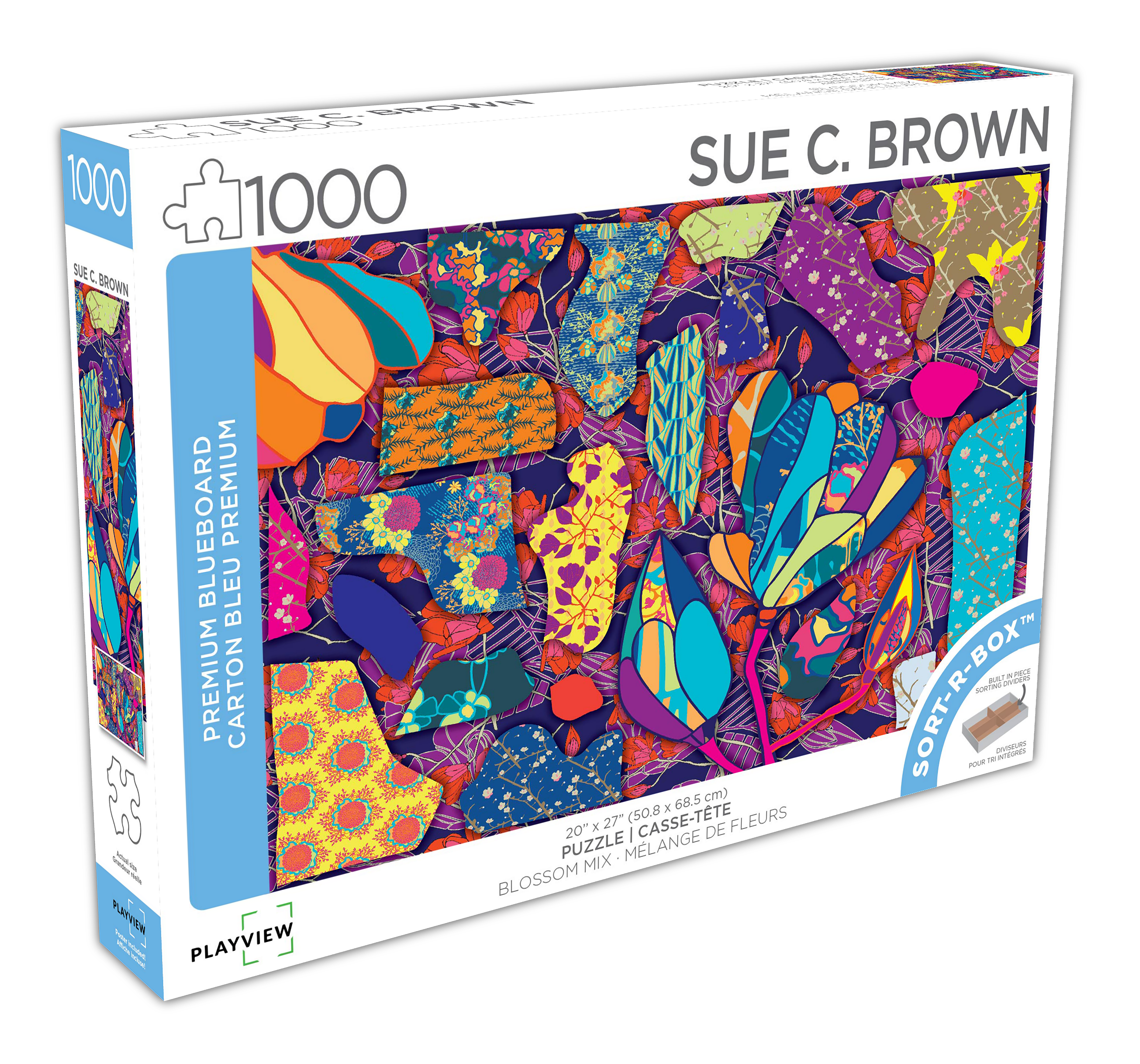 Blossom Mix, Susan C Brown (1000pcs)