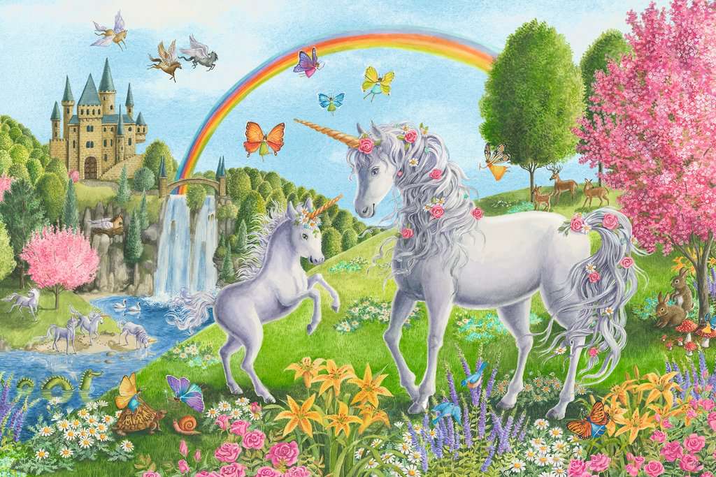 Ravensburger Prancing Unicorns (SUPER SIZE floor puzzle)