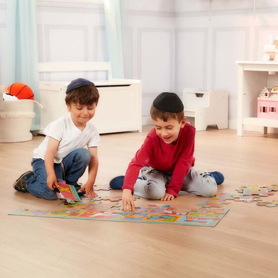 Melissa & Doug Natural Play Floor Puzzle: ABC Animals