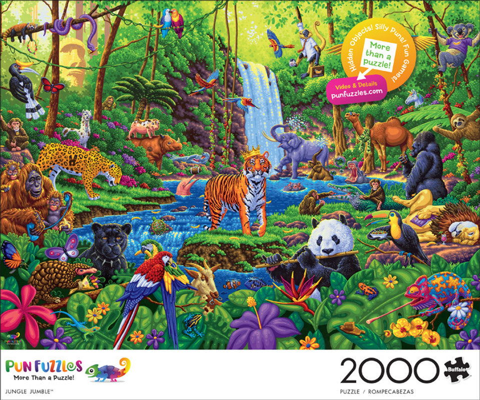 Pun Fuzzle: Jungle Jumble (2000pcs)
