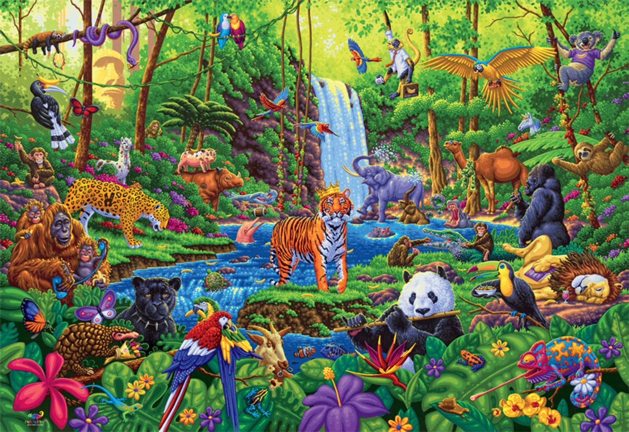 Pun Fuzzle: Jungle Jumble (2000pcs)