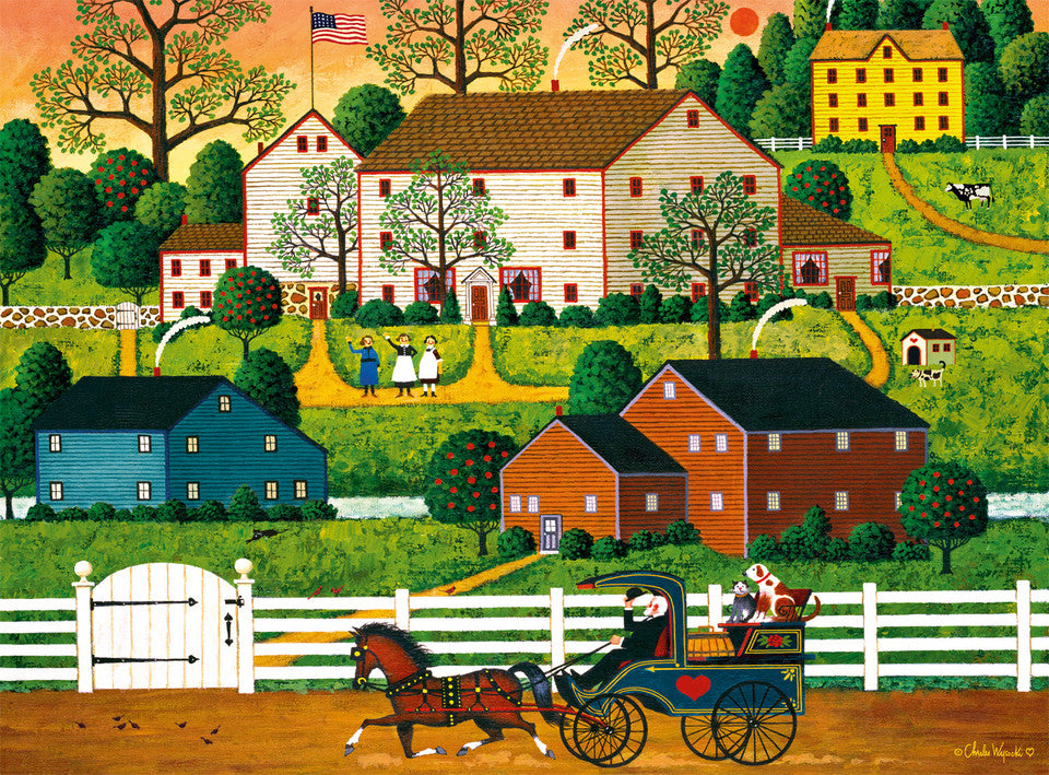 Hi, Neighbor! Charles Wysocki (1000pcs)