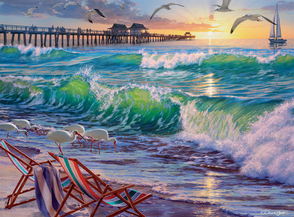 Seaside Escape, Darrell Bush (1000pcs)