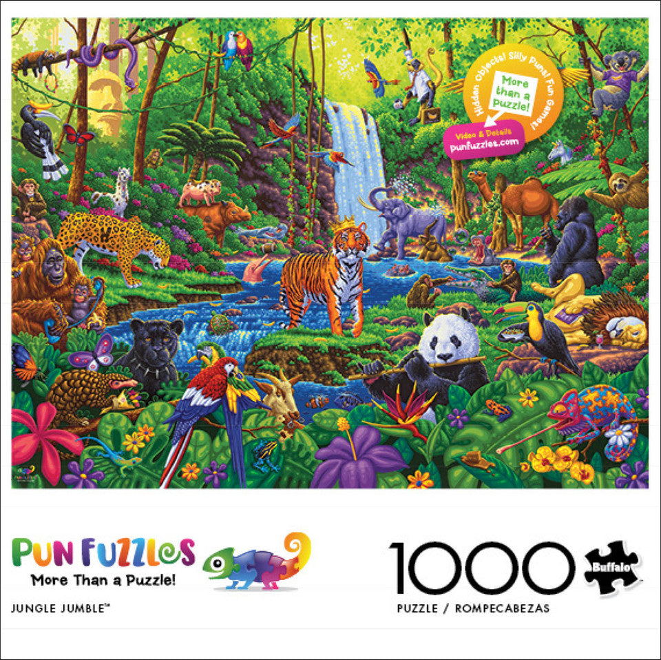 Jeu de mots: Jungle Mumble (1000pcs)