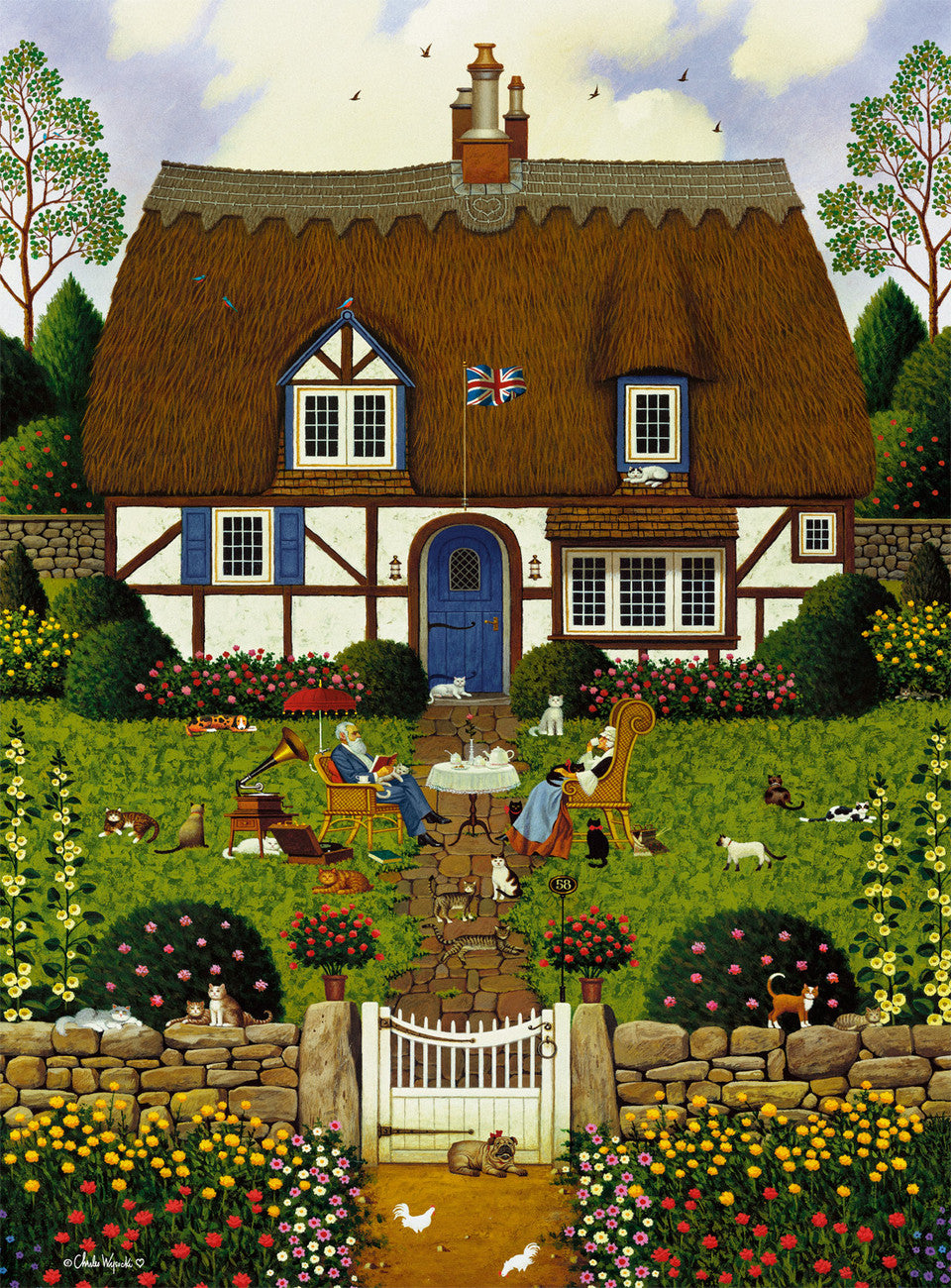 Bach's Magnificat in D Minor, Charles Wysocki (1000pcs)