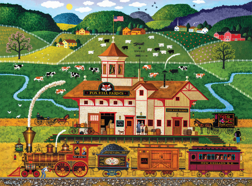 Fox Hill Farms, Charles Wysocki (1000pcs)
