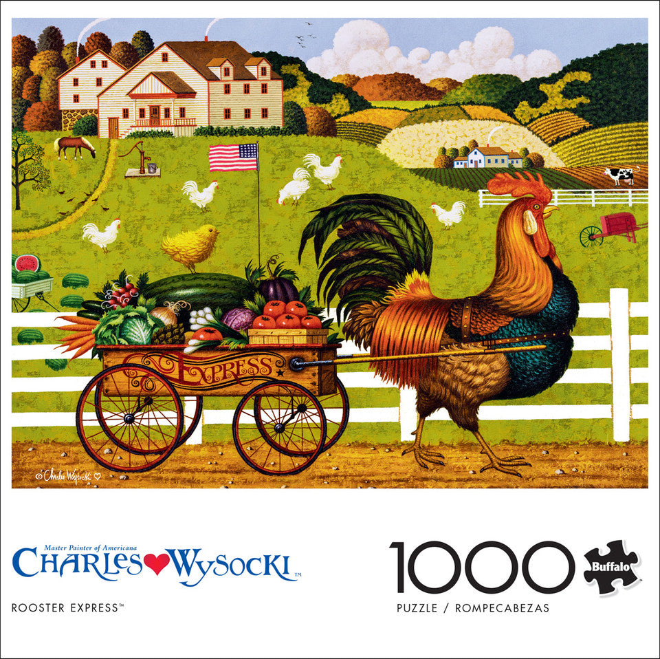 Rooster Express, Charles Wysocki (1000pcs)