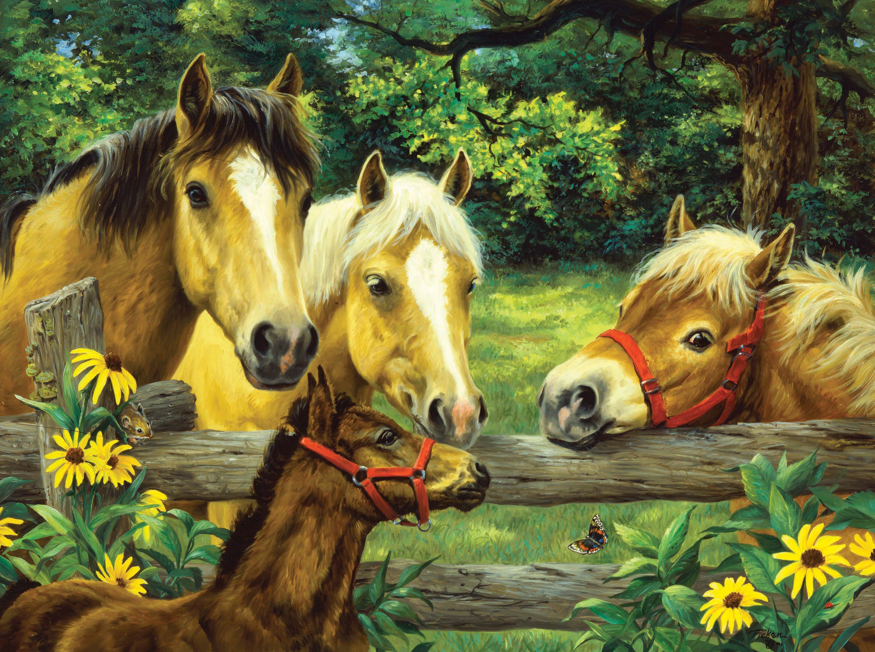 Voisins sympathiques, Linda Picken (550pcs)