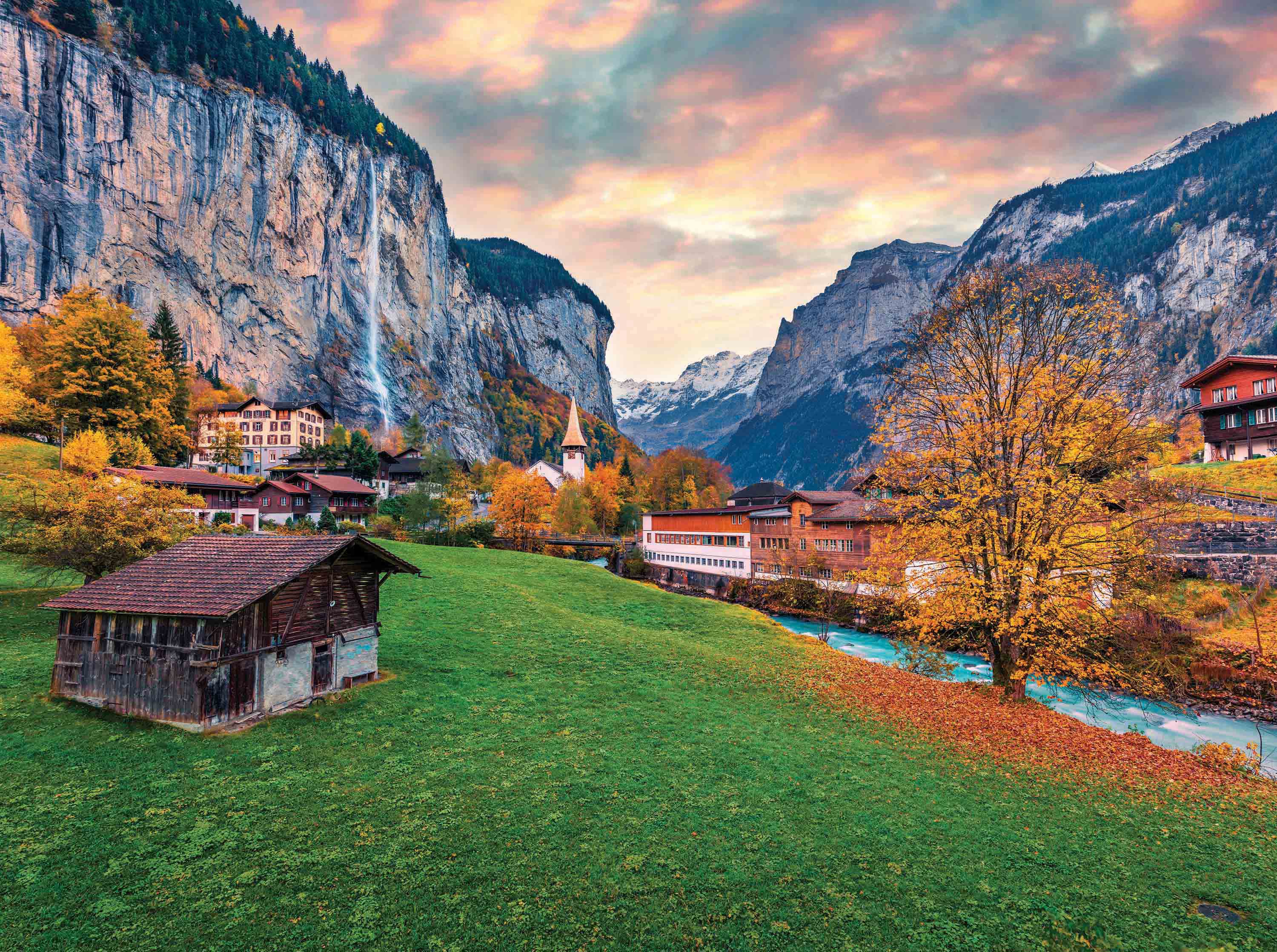 Camping Collection - Autumn Sunrise, Switzerland (1000pcs)