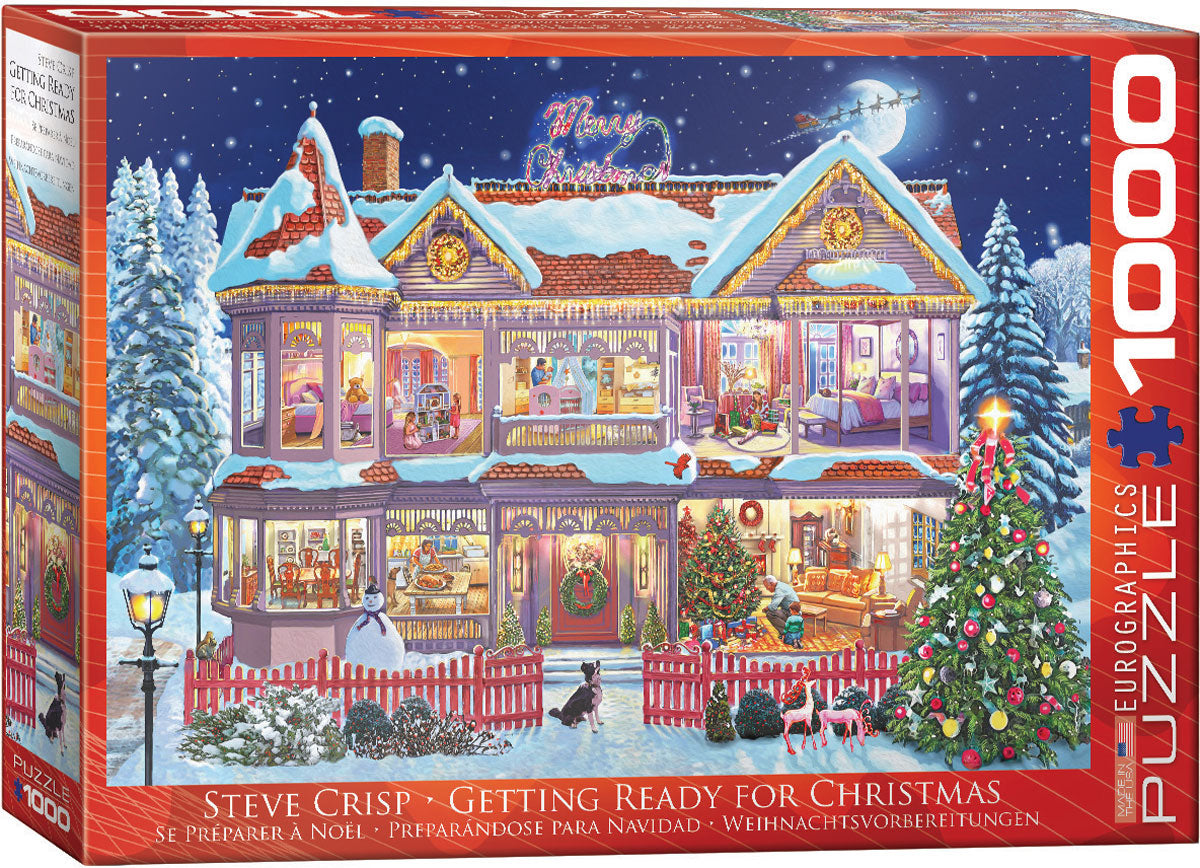 Se préparer pour Noël (se préparer à Noël), Steve Crisp