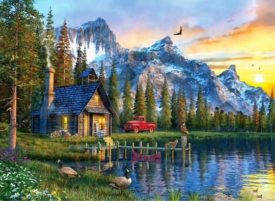 Sunset Cabin, Dominic Davison (1000pcs)