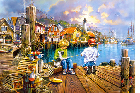 At The Dock, Andres Orpinas (1000pcs)