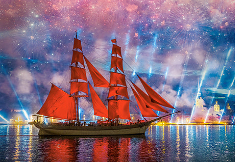 Red Frigate (1000pcs)
