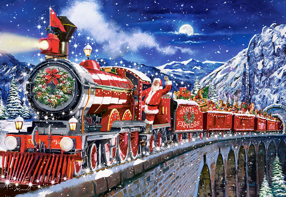 DMG Santa's Coming To Town (1000pcs) (DAMAGED BOX)