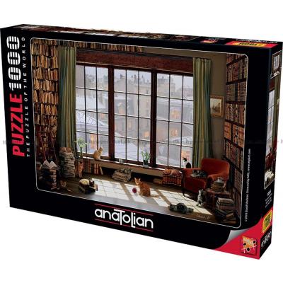 Window Cats, David MacLean (1000pcs)