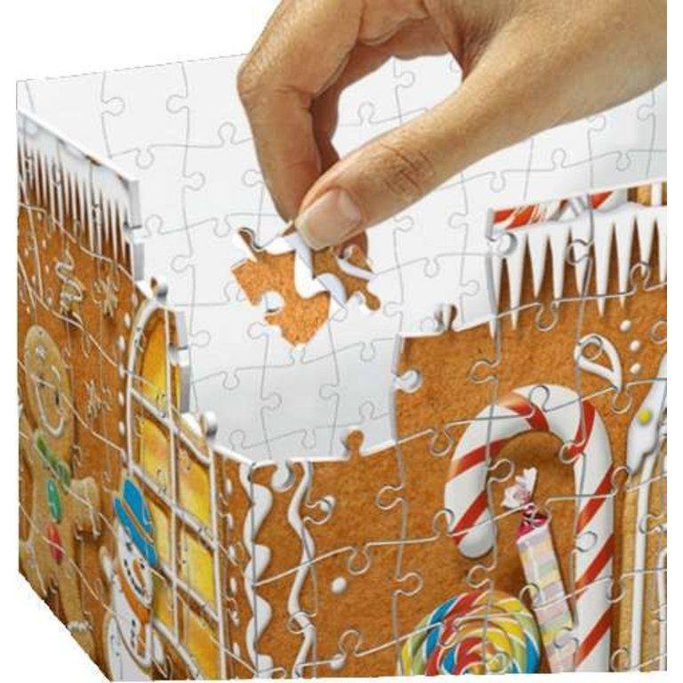 Ravensburger 3D Gingerbread House Night Edition