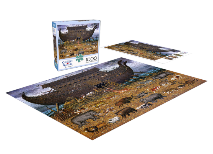 PFG Noah and Friends, Charles Wysocki (Usage/Used - PUZZLES FOR GOOD)
