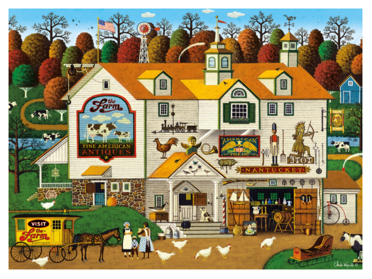 La ferme, Charles Wysocki (1000pcs)