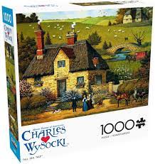 PFG Tall Sea Tale, Charles Wysocki (1000pcs) (Usage/Used - PUZZLES FOR GOOD)