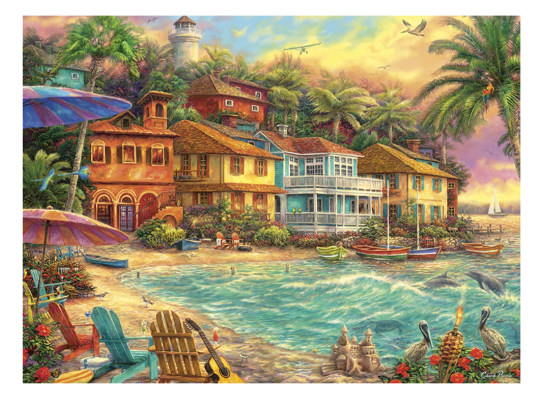 PFG Island Time, Chuck Pinson (Usage/Used - PUZZLES FOR GOOD)