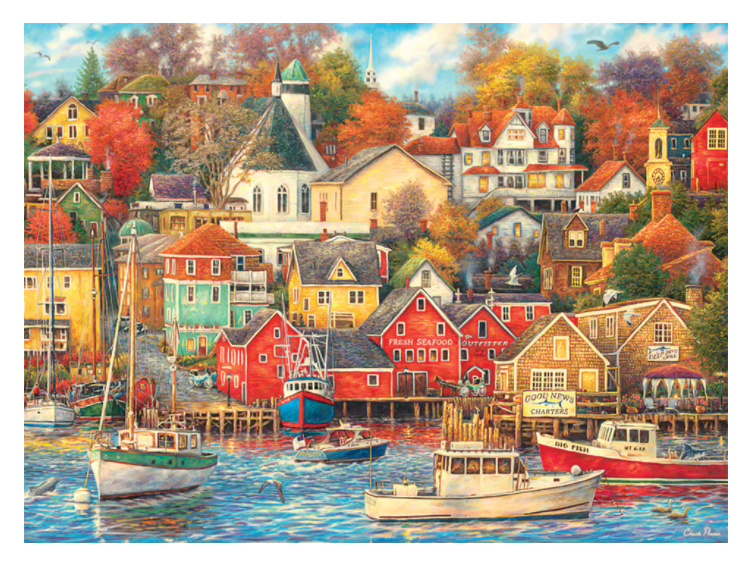 PFG Good Times Harbor, Chuck Pinson (Usage/Used - PUZZLES FOR GOOD)
