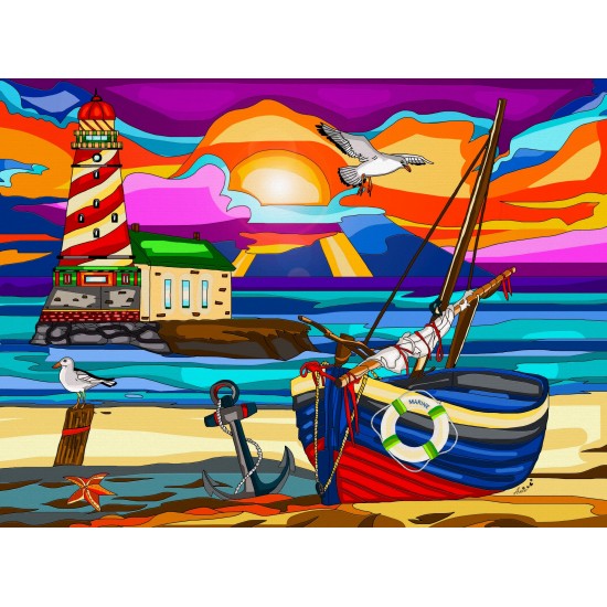 Far Away Lighthouse, Anie Maltais