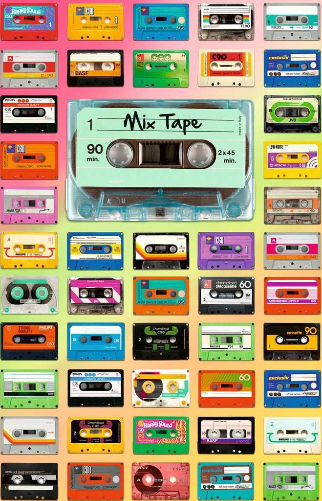 Ravensburger Puzzle Moment - Mix Tape (200pcs)