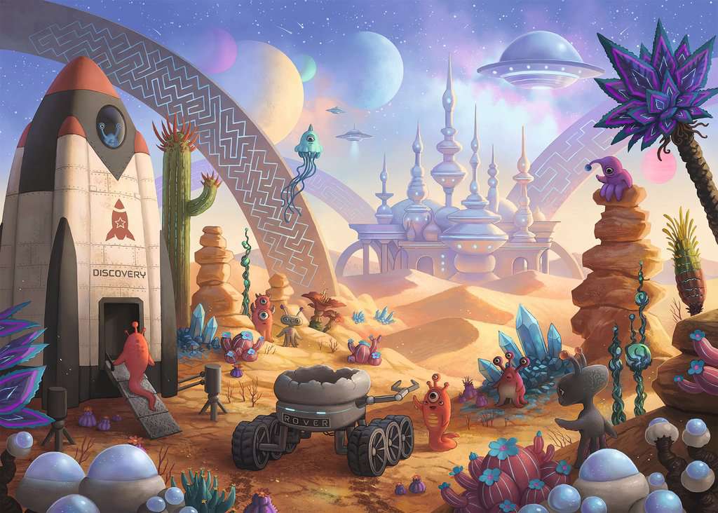 Ravensburger Escape Puzzle KIDS: Space Mission (368pcs)