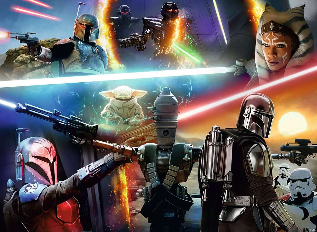 Ravensburger Star Wars - The Mandalorian - Crossfire (300 XXL pcs)