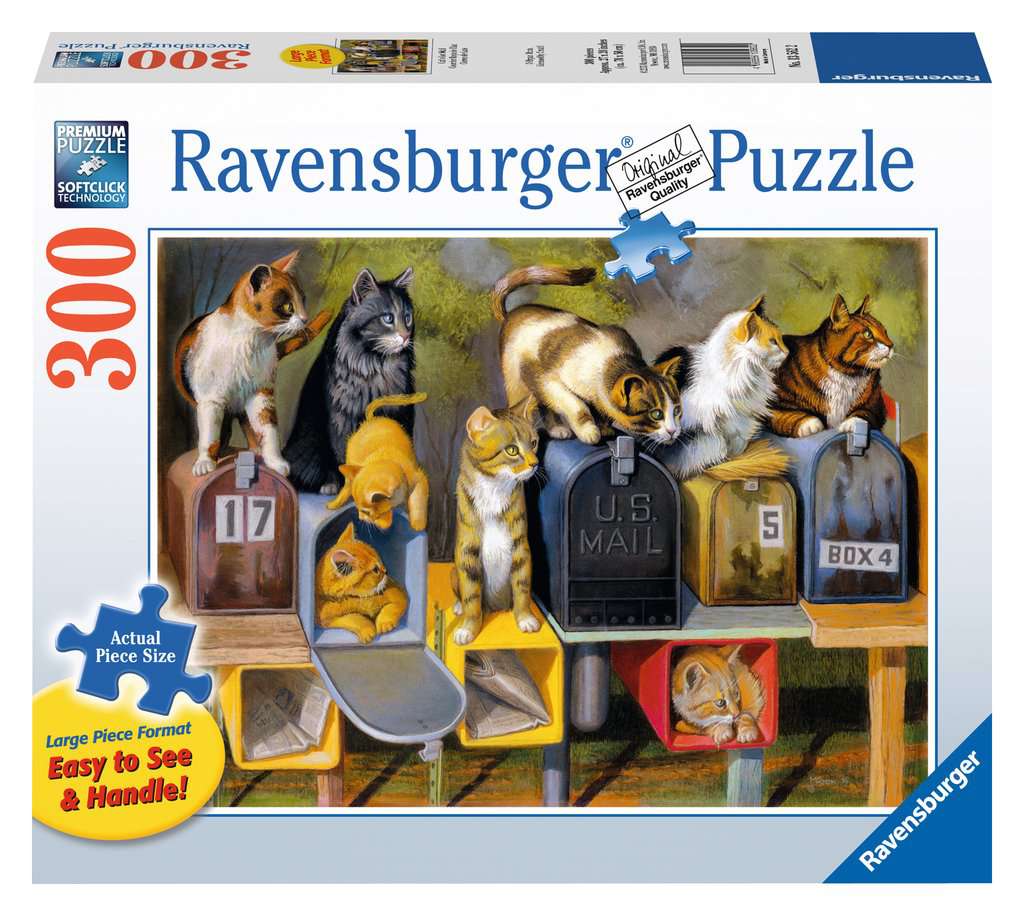 Ravensburger Cat's Got Mail (300 Large)
