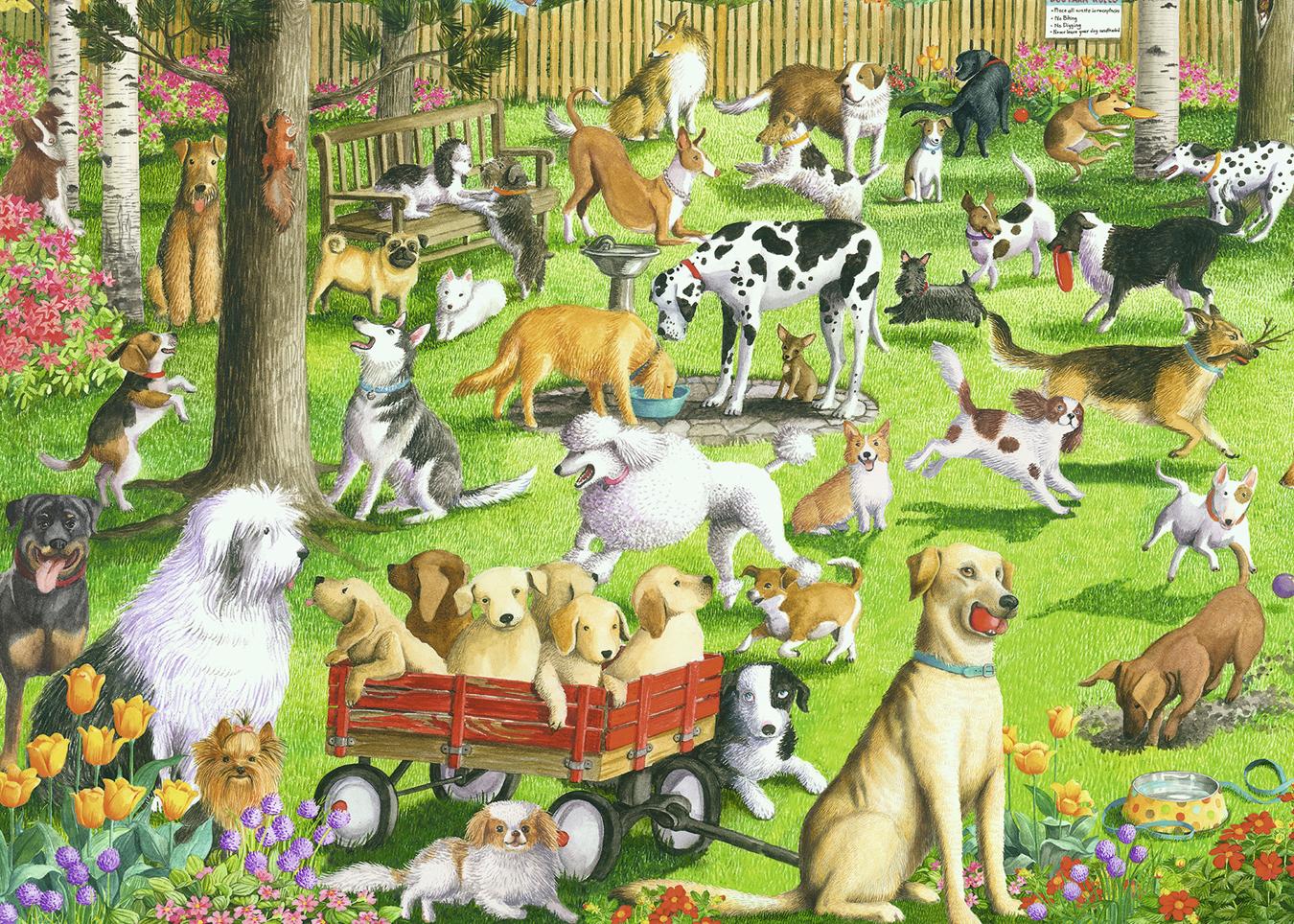 Ravensburger At the Dog Park (500 Large)