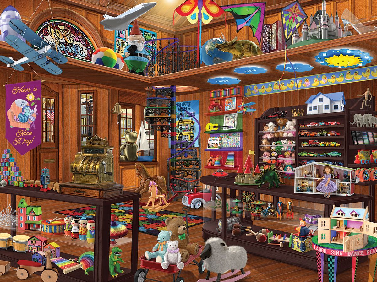 Seek & Find: Toy Shop, Chris Bigelow